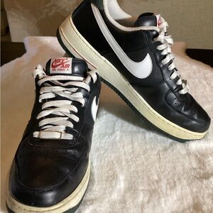 Nike Air Force 1 Black and White Sneakers